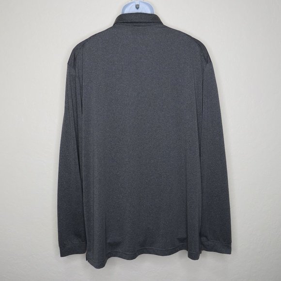 Grand Slam* Men's Long‎ Sleeve 3 Button Down Straight Hem Golf Shirt~ Size XL - Picture 2 of 11